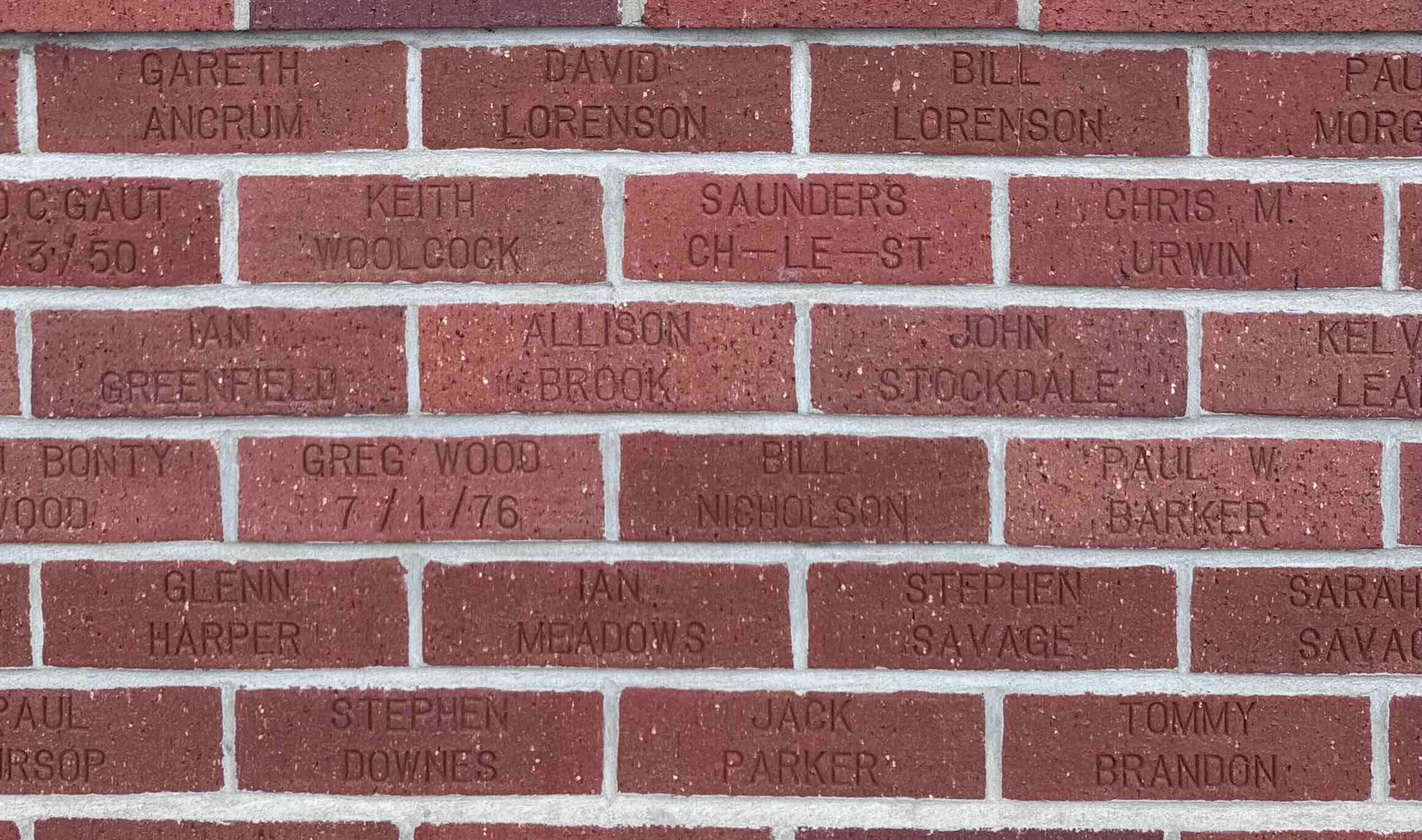 Image of brick for KEITH WOOLCOCK