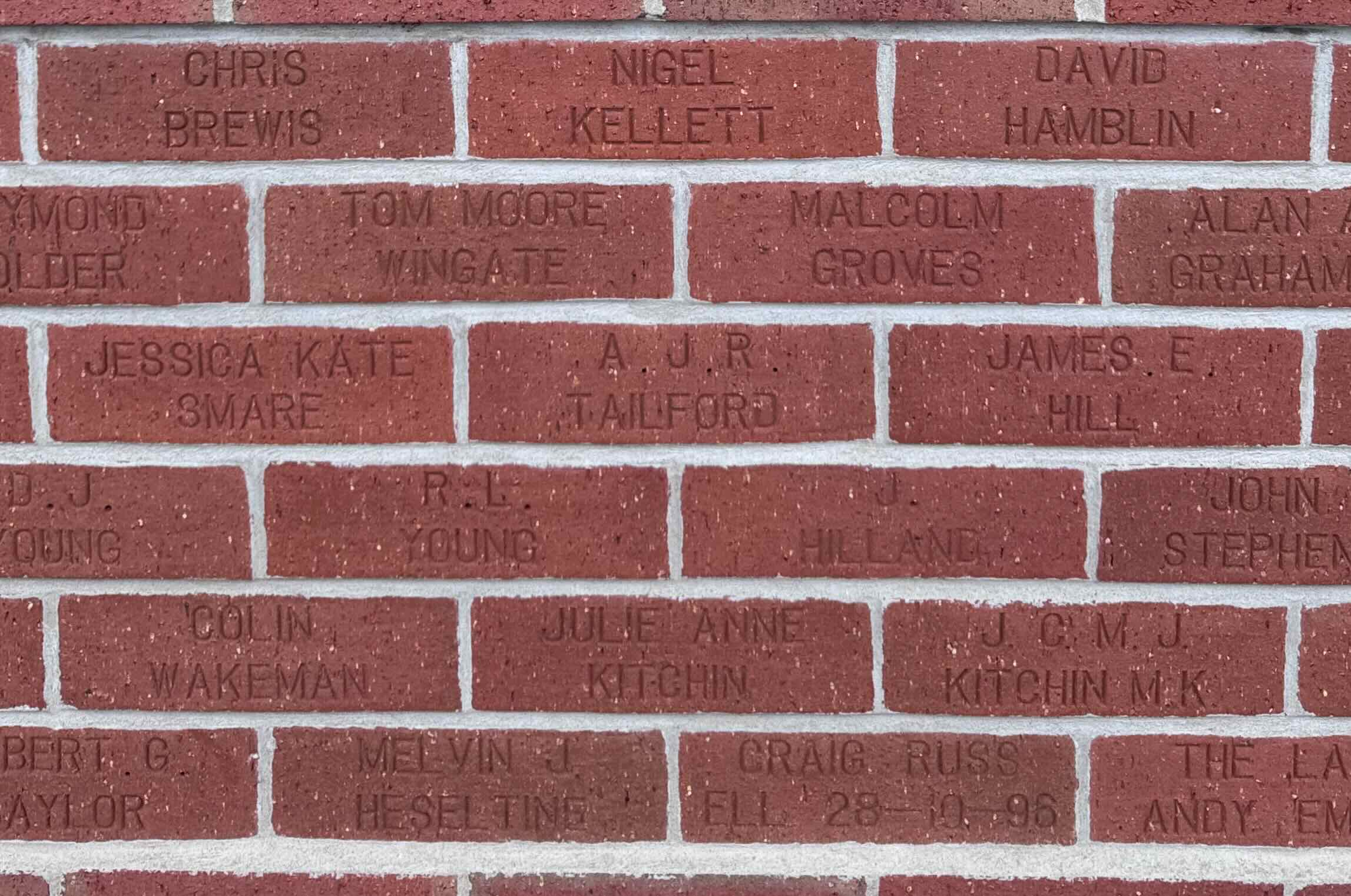 Image of brick for MALCOLM GROVES