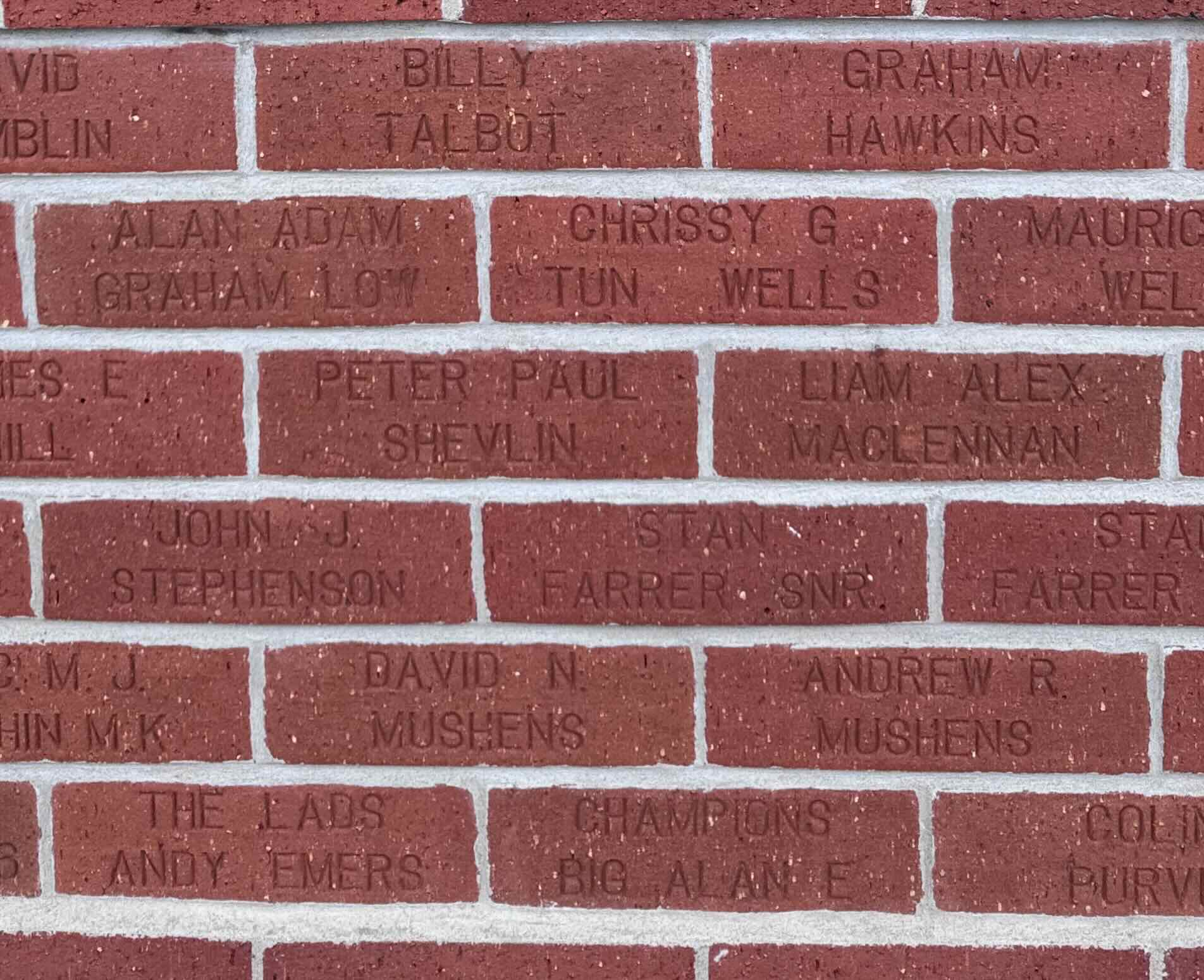 Image of brick for DAVID N. MUSHENS