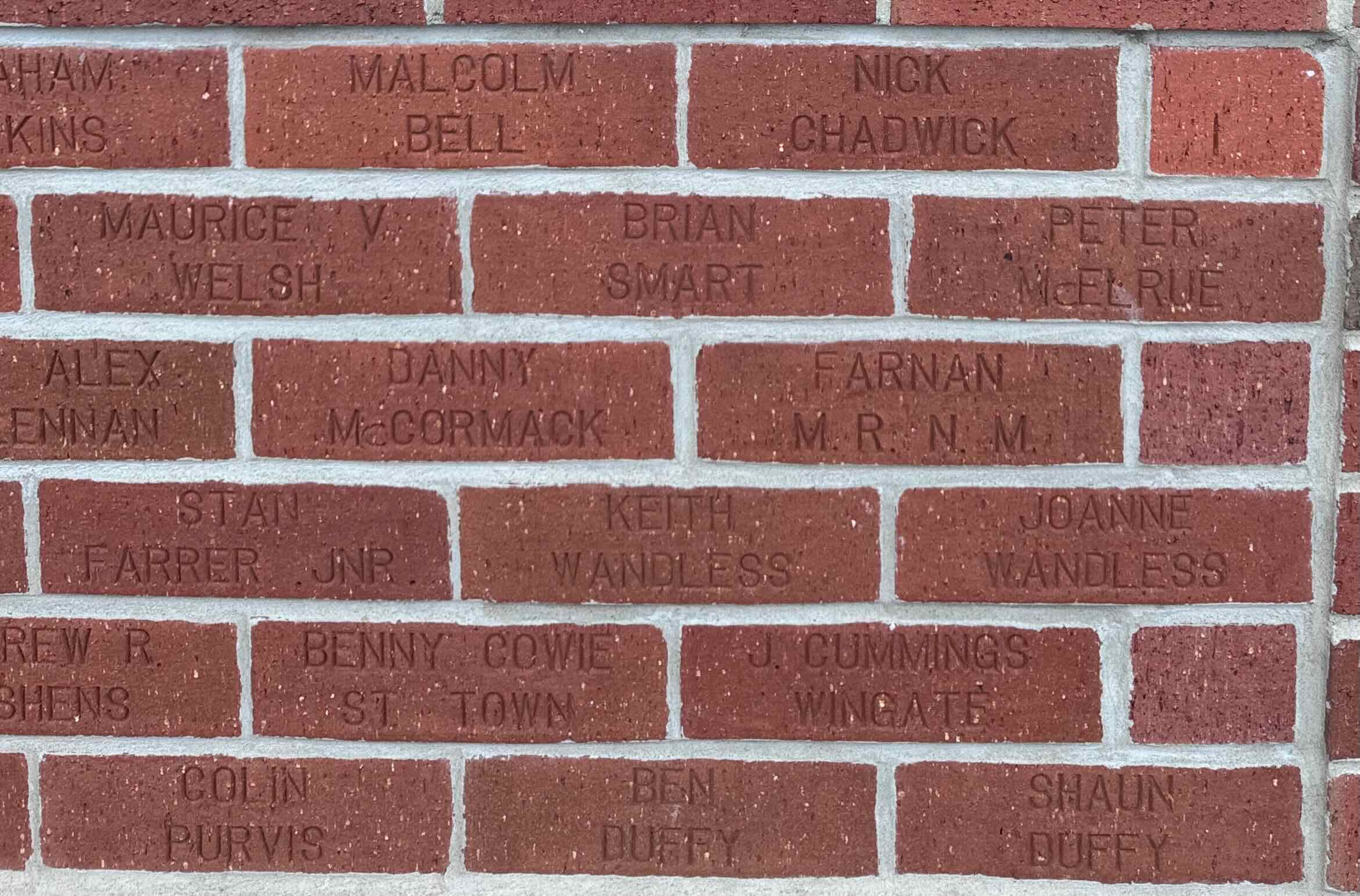Image of brick for NICK CHADWICK