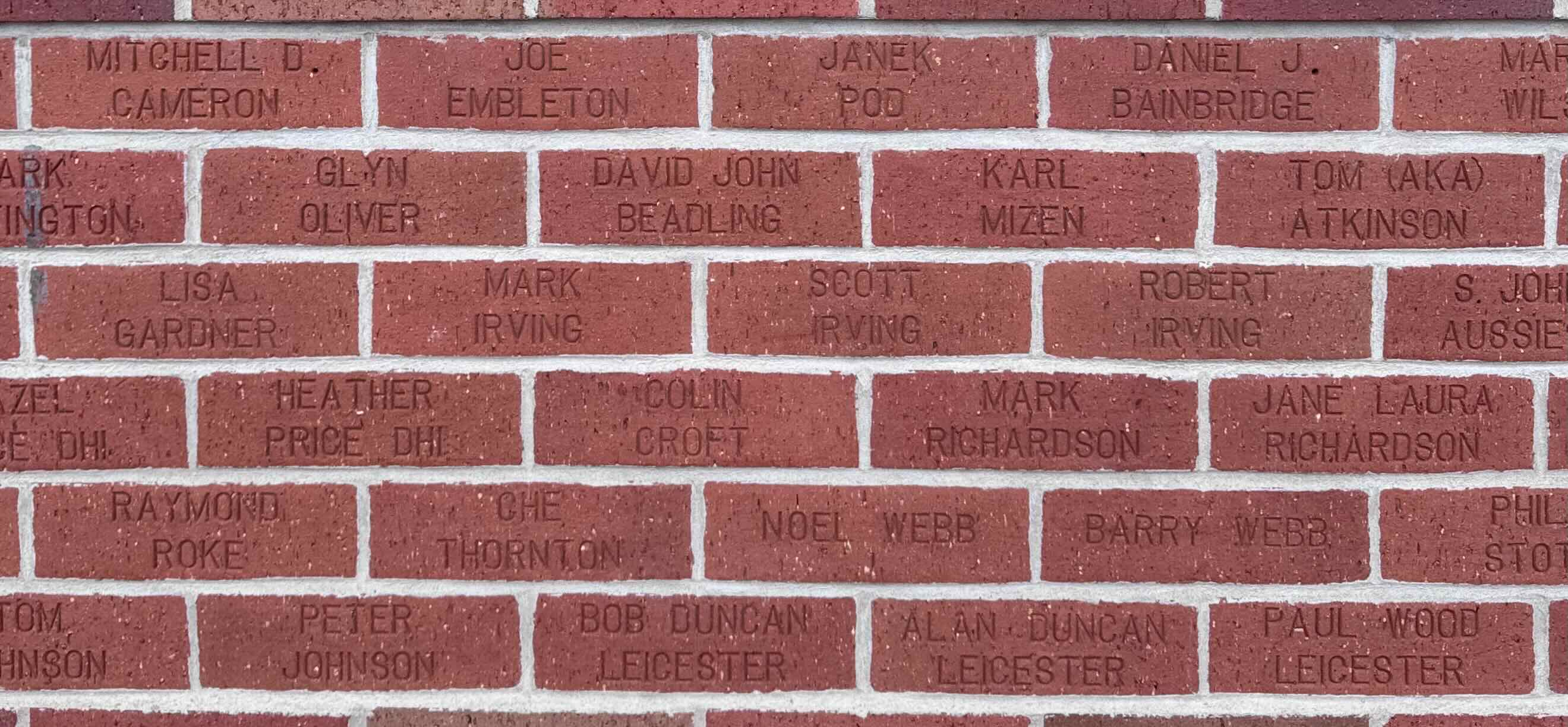 Image of brick for MITCHELL D. CAMERON