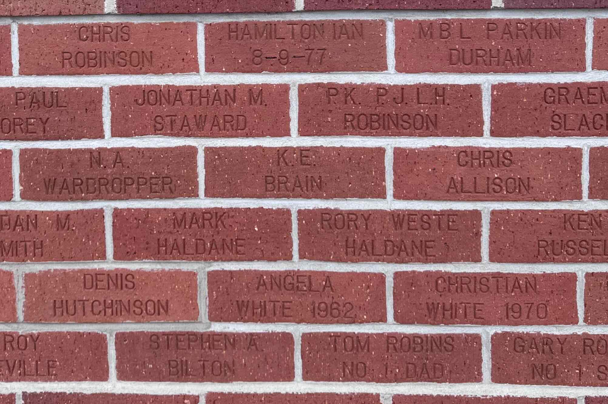 Image of brick for MARK HALDANE