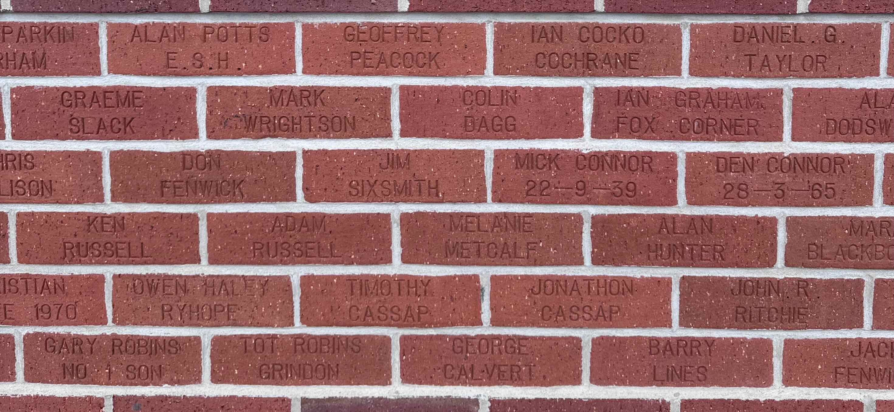 Image of brick for GEORGE CALVERT