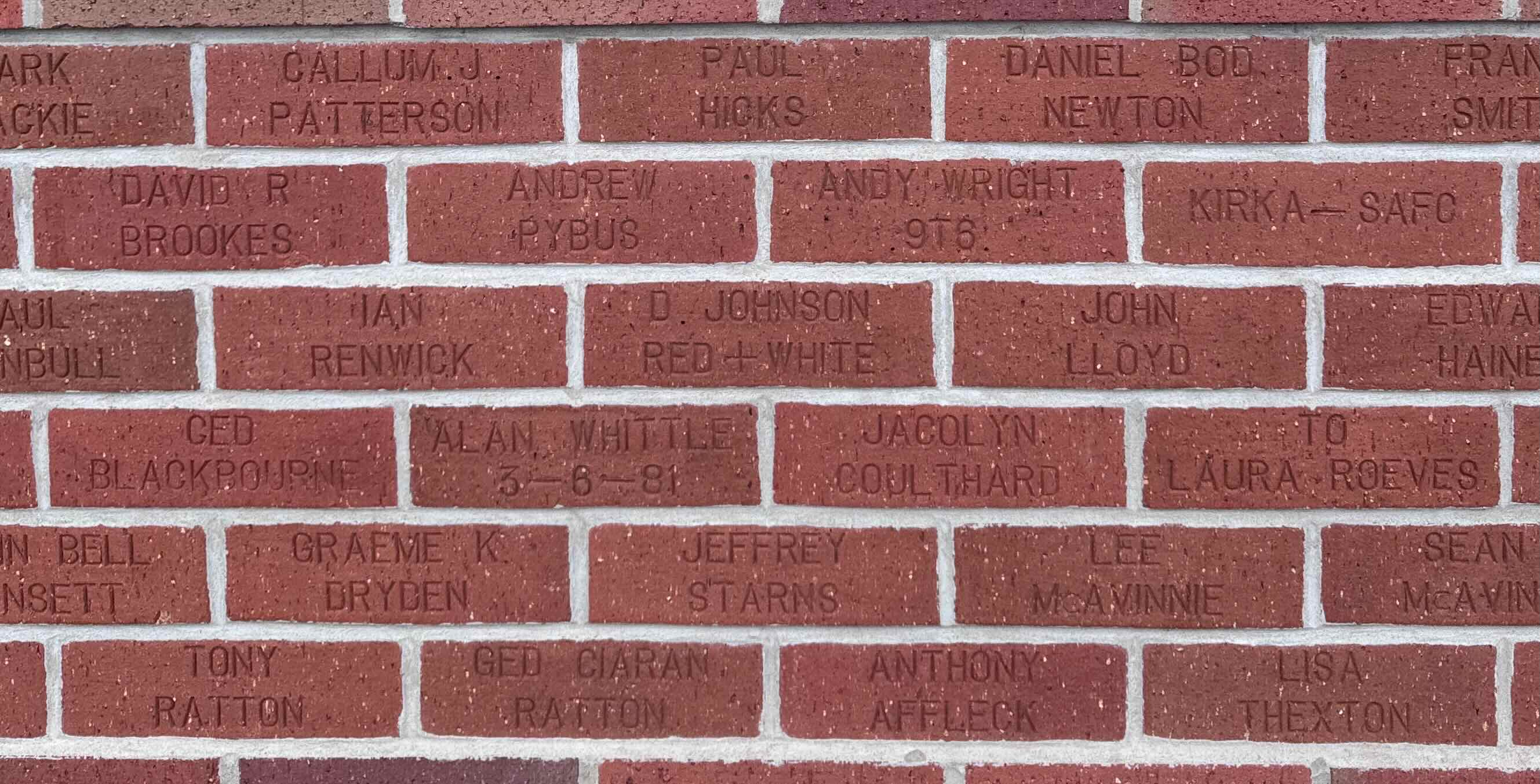 Image of brick for ANDREW PYBUS