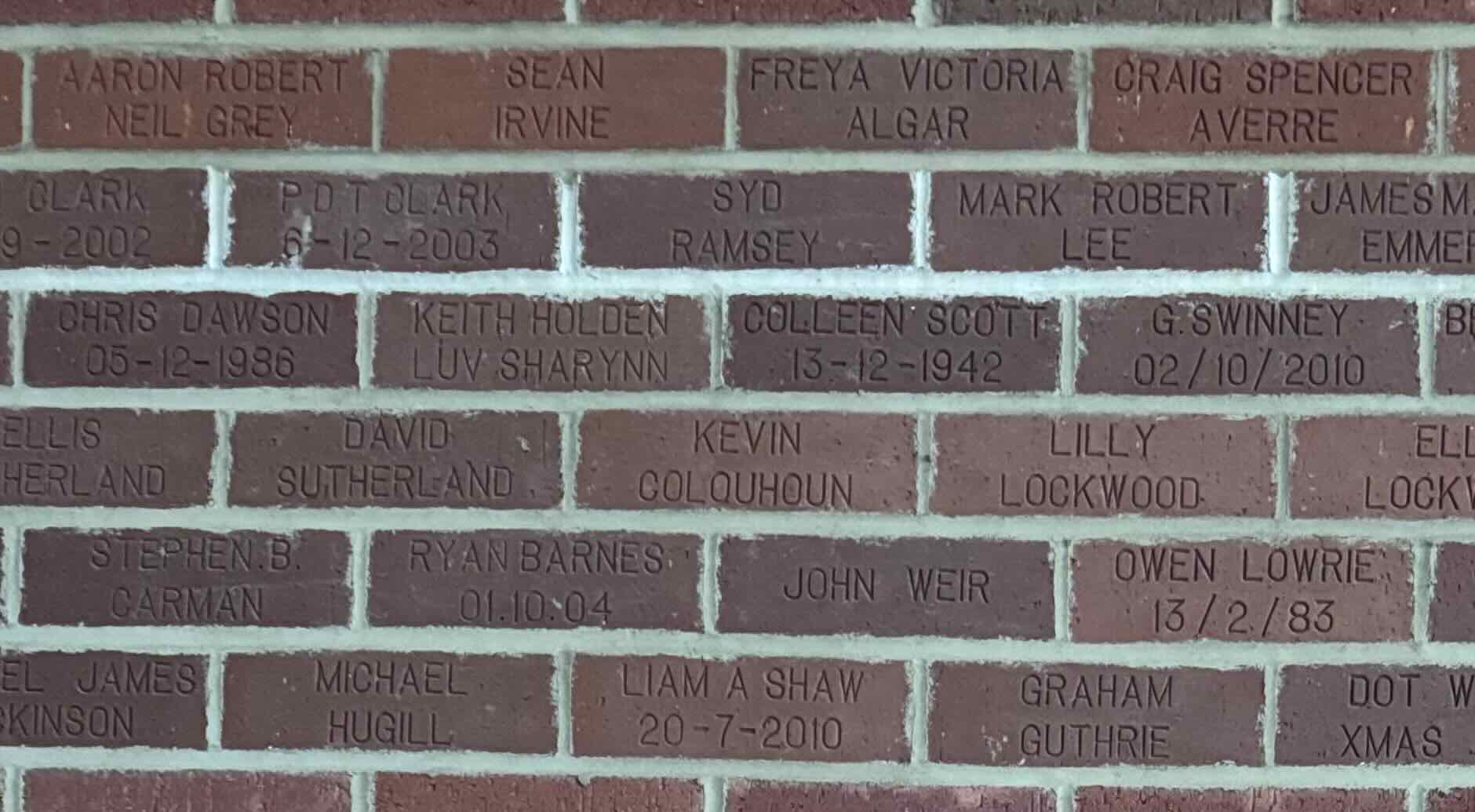 Image of brick for MARK ROBERT LEE