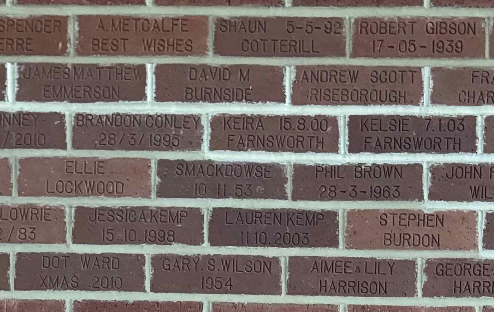 Image of brick for ANDREW SCOTT RISEBOROUGH