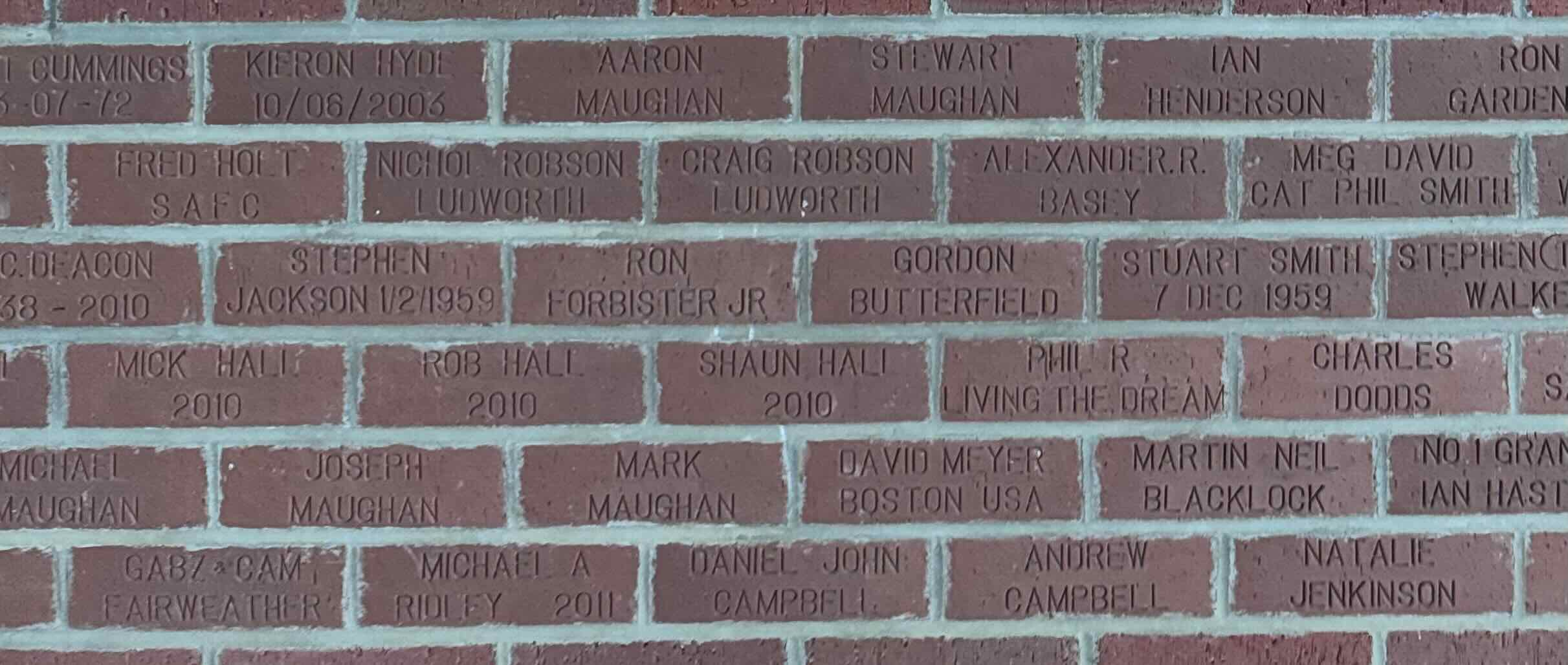 Image of brick for PHIL R LIVING THE DREAM