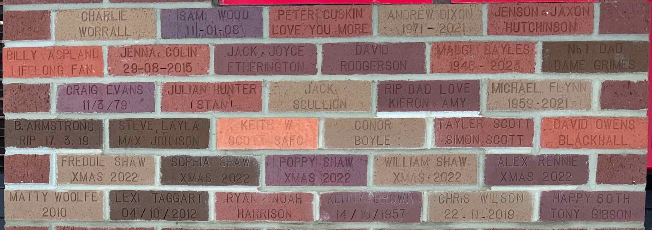 Image of brick for MADGE BAYLES 1946-2023