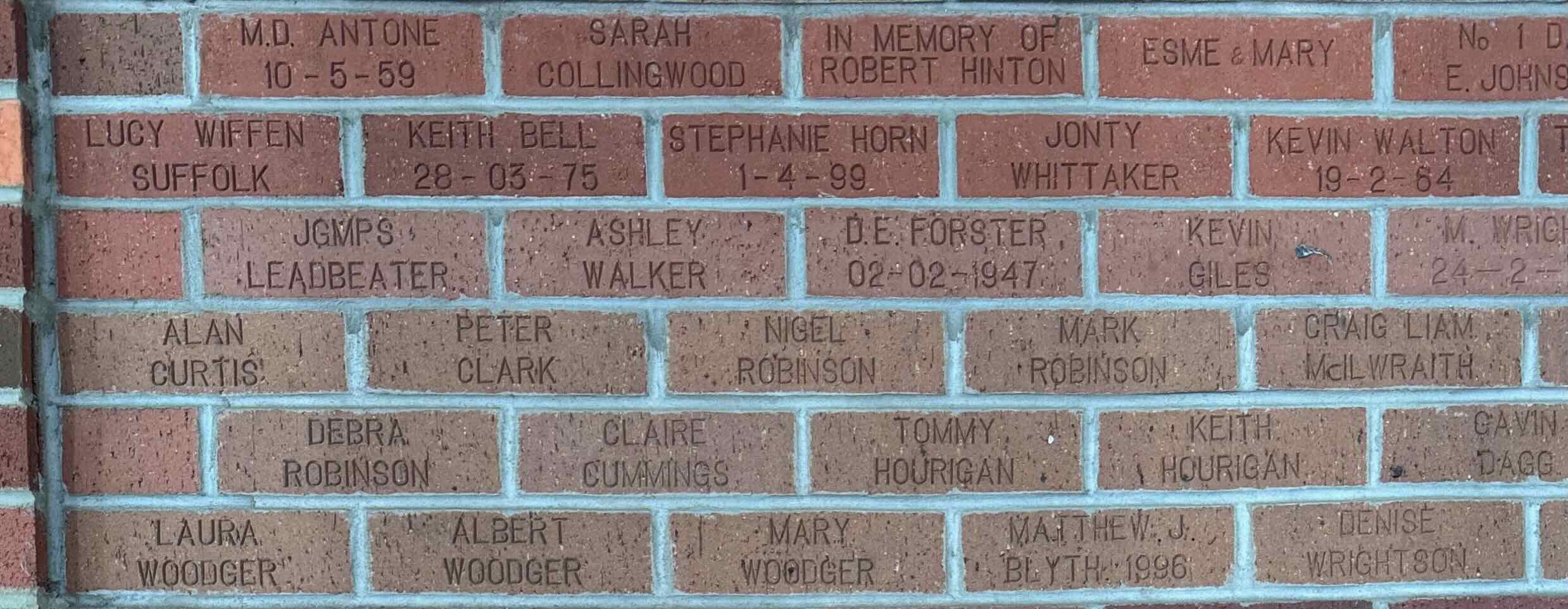 Image of brick for CLAIRE CUMMINGS
