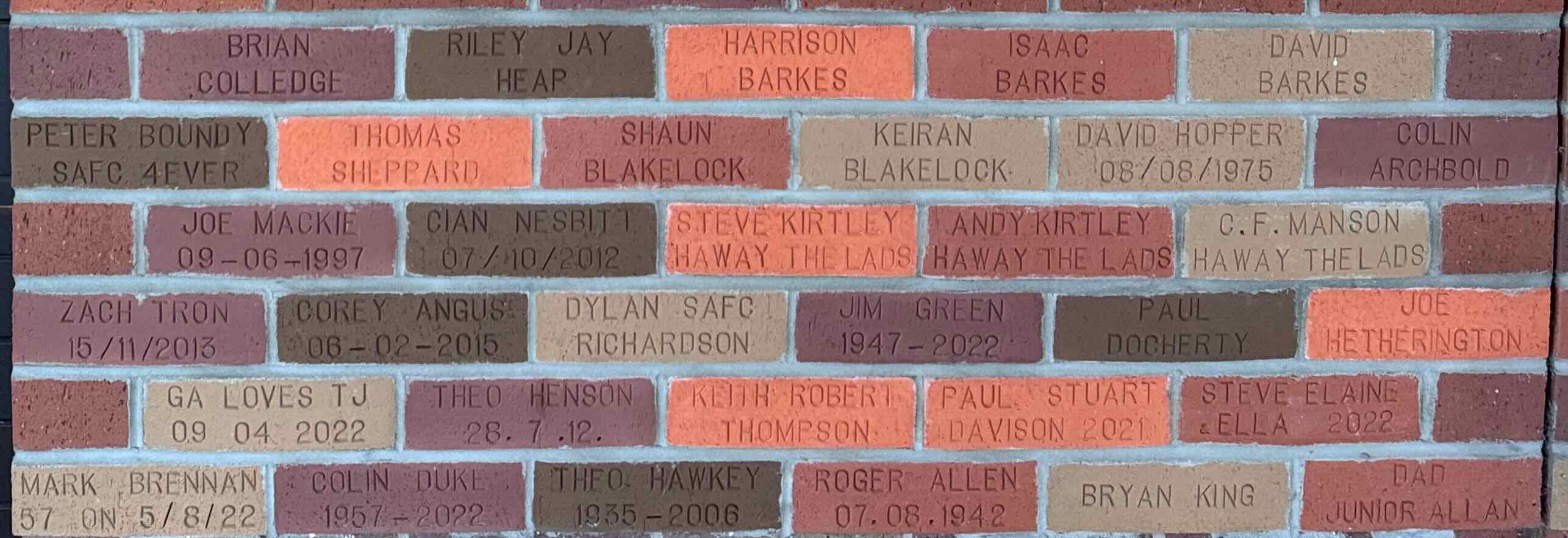 Image of brick for BRIAN COLLEDGE
