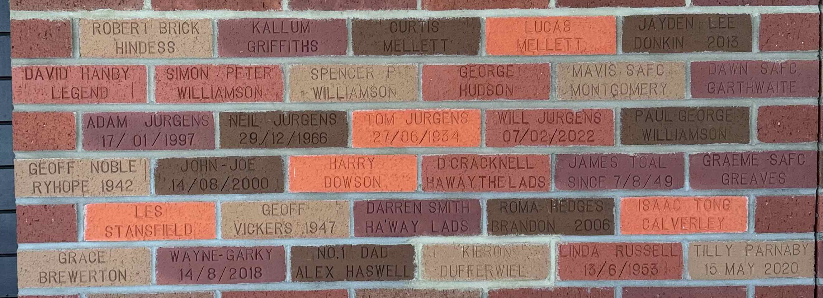 Image of brick for HARRY DOWSON
