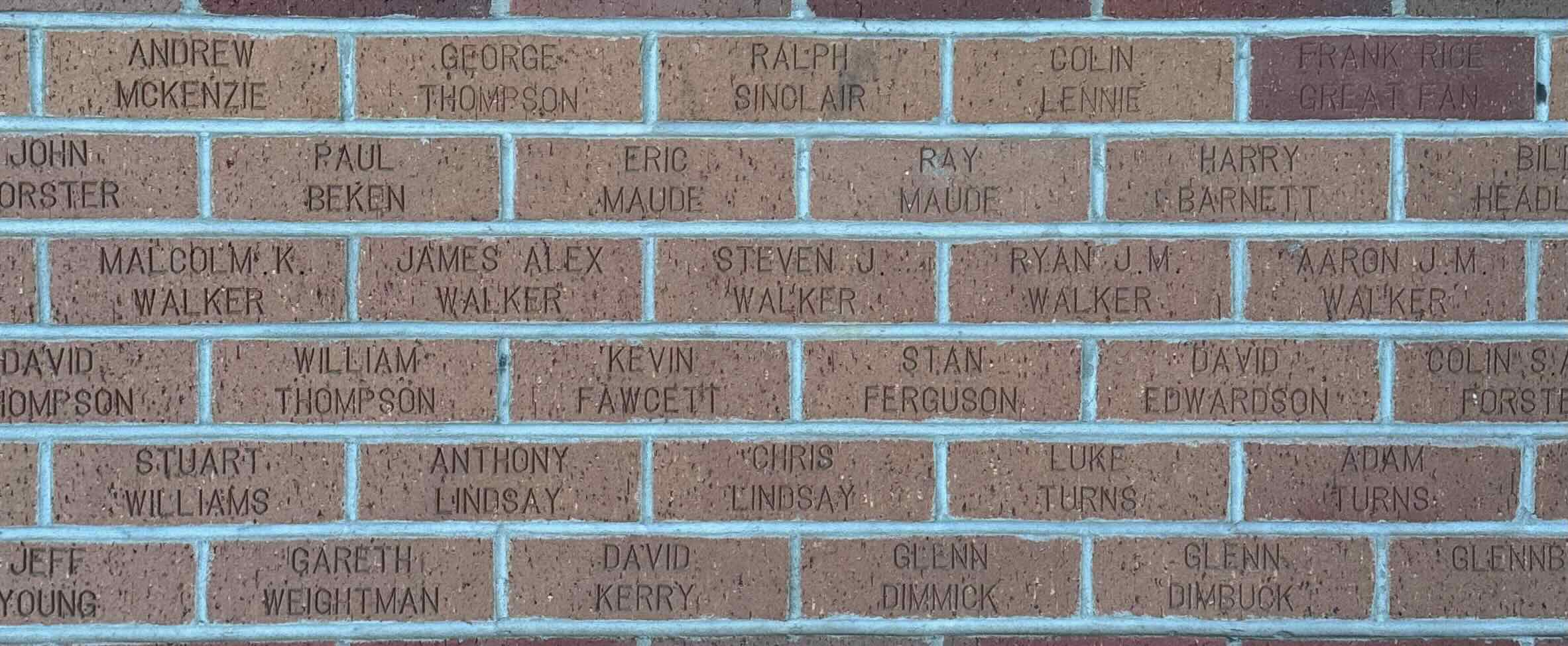 Image of brick for DAVID THOMPSON