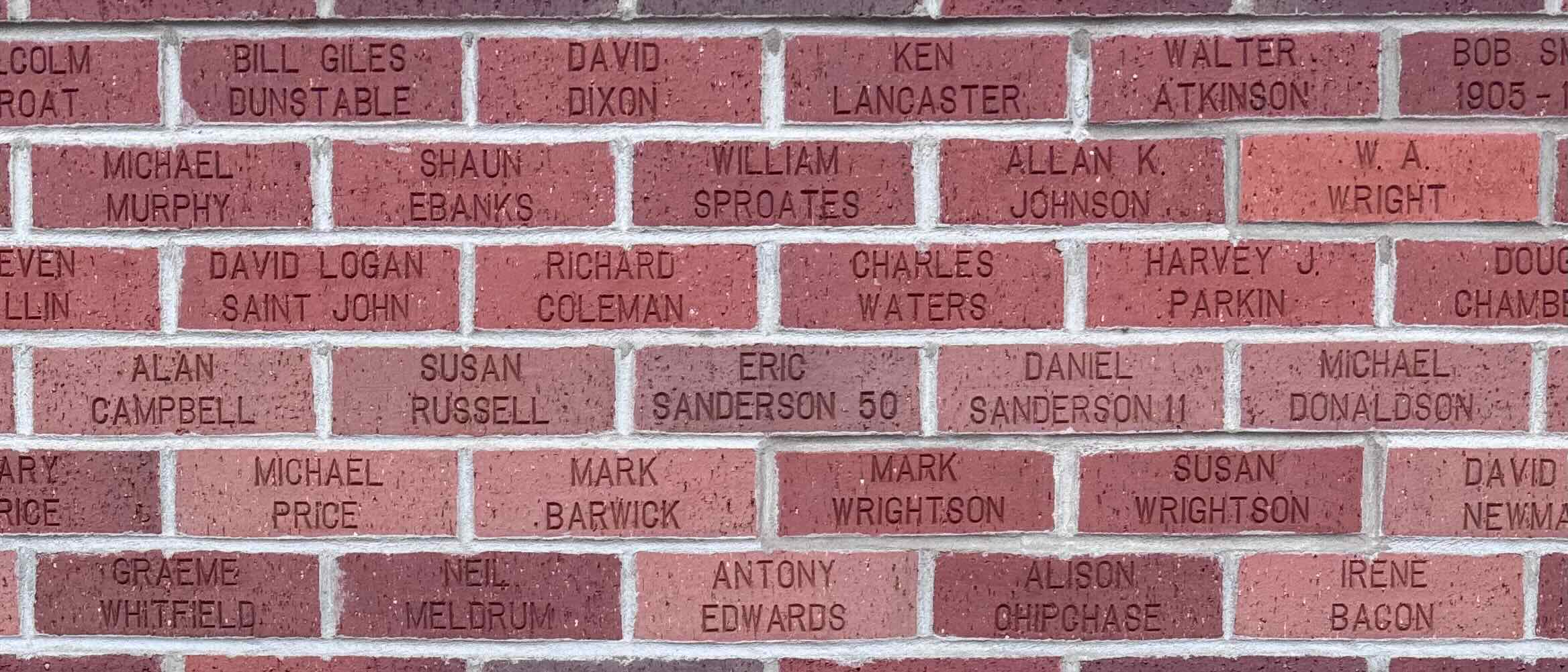 Image of brick for WILLIAM SPROATES