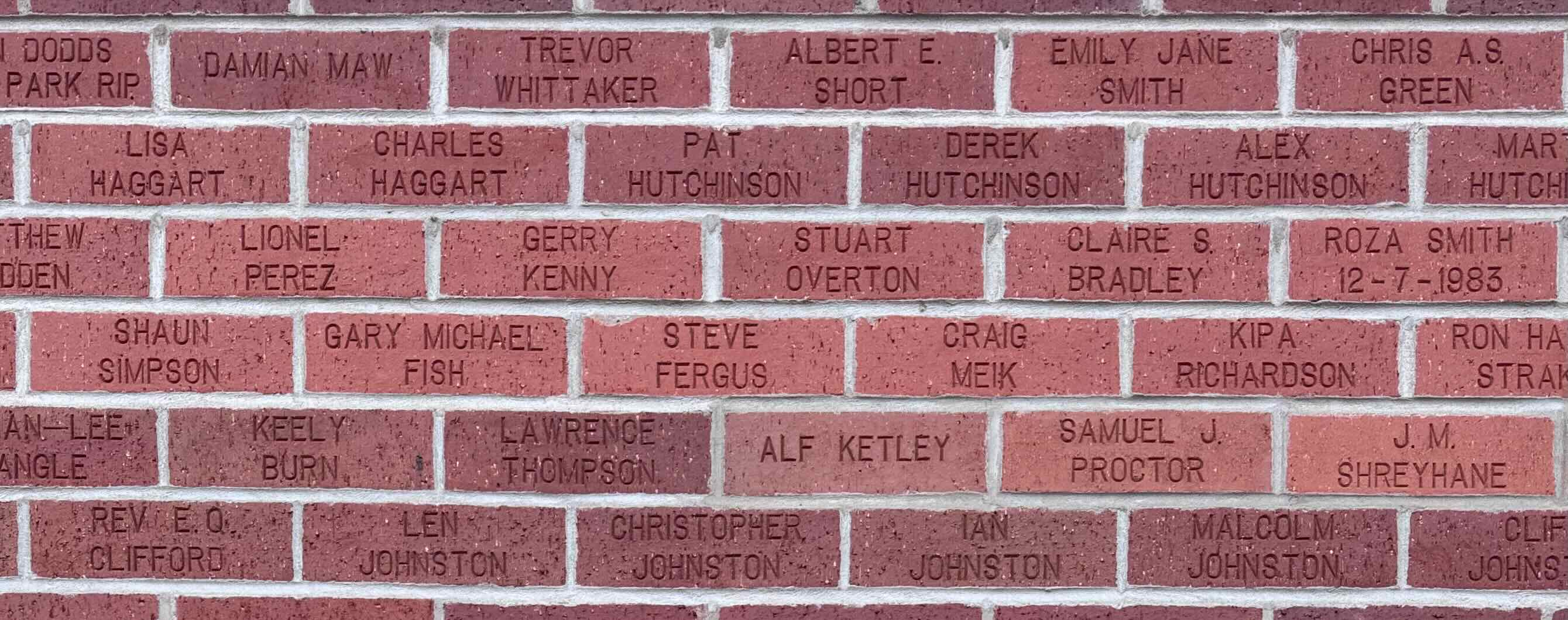Image of brick for CLAIRE S. BRADLEY