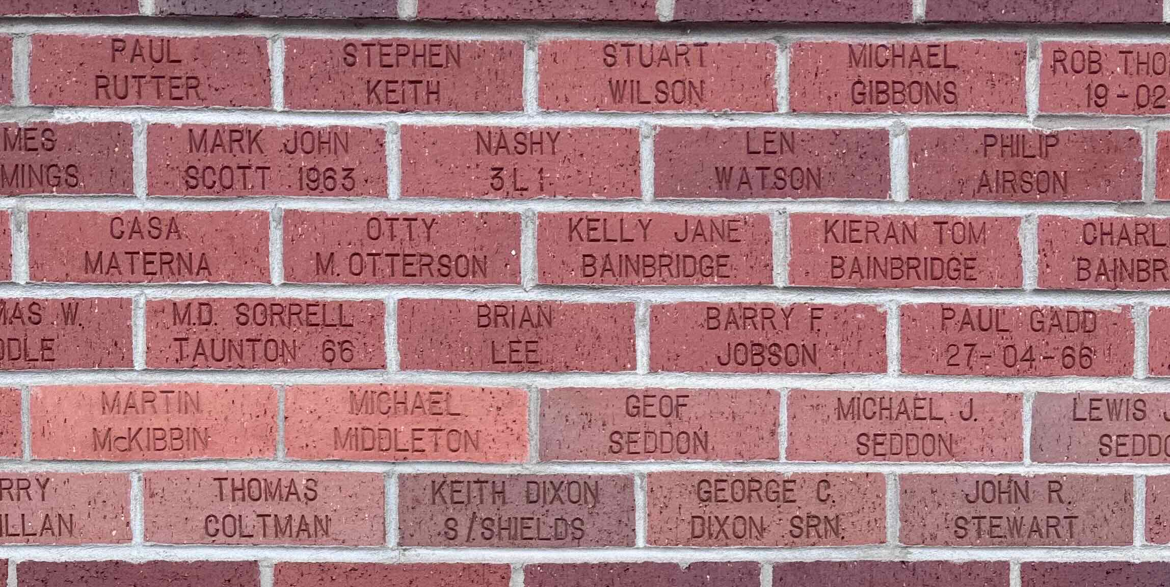 Image of brick for OTTY M. OTTERSON