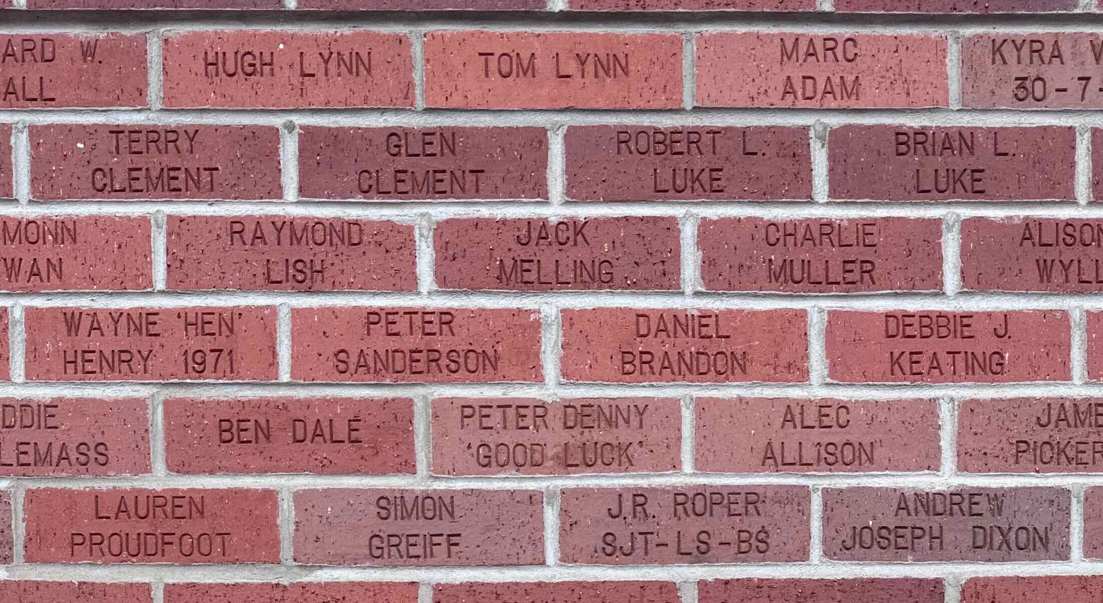 Image of brick for BEN DALE
