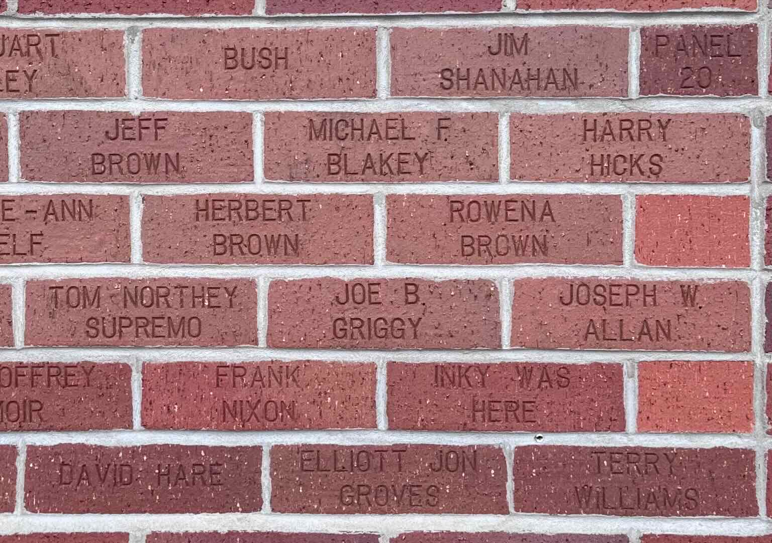 Image of brick for HERBERT BROWN