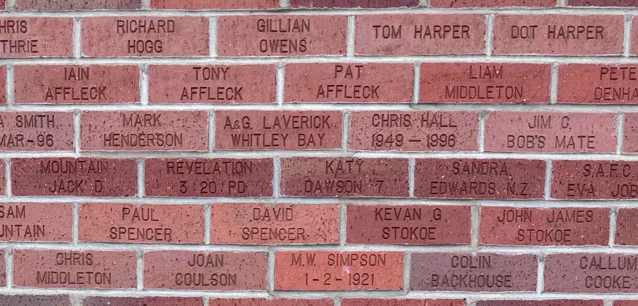 Image of brick for RICHARD HOGG