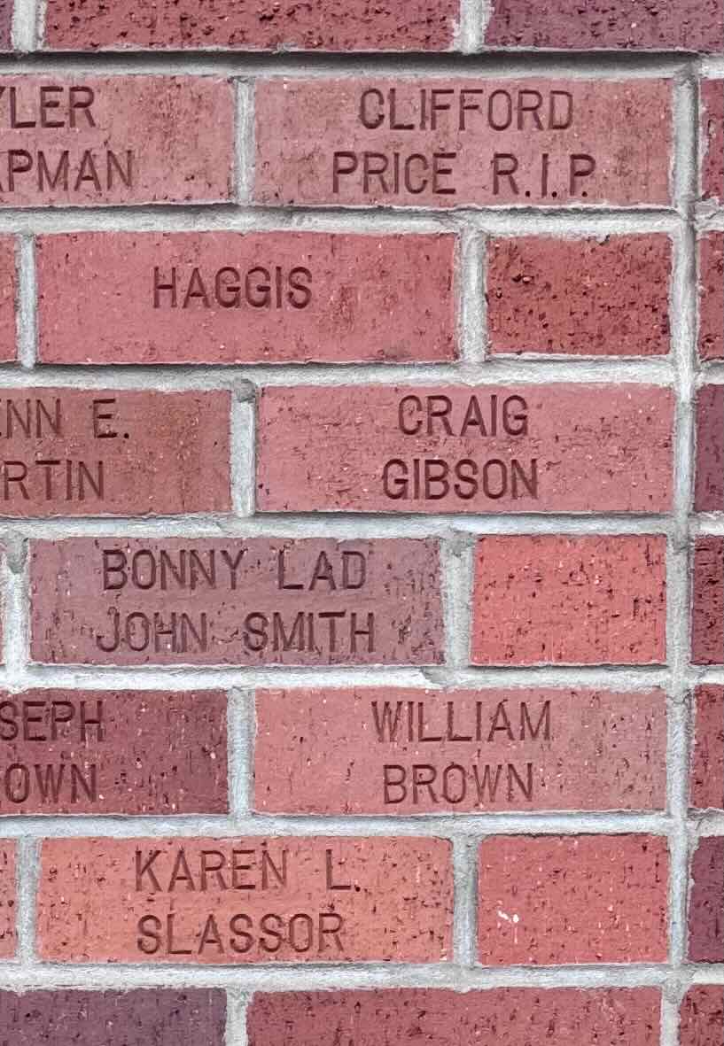 Image of brick for BONNY LAD JOHN SMITH