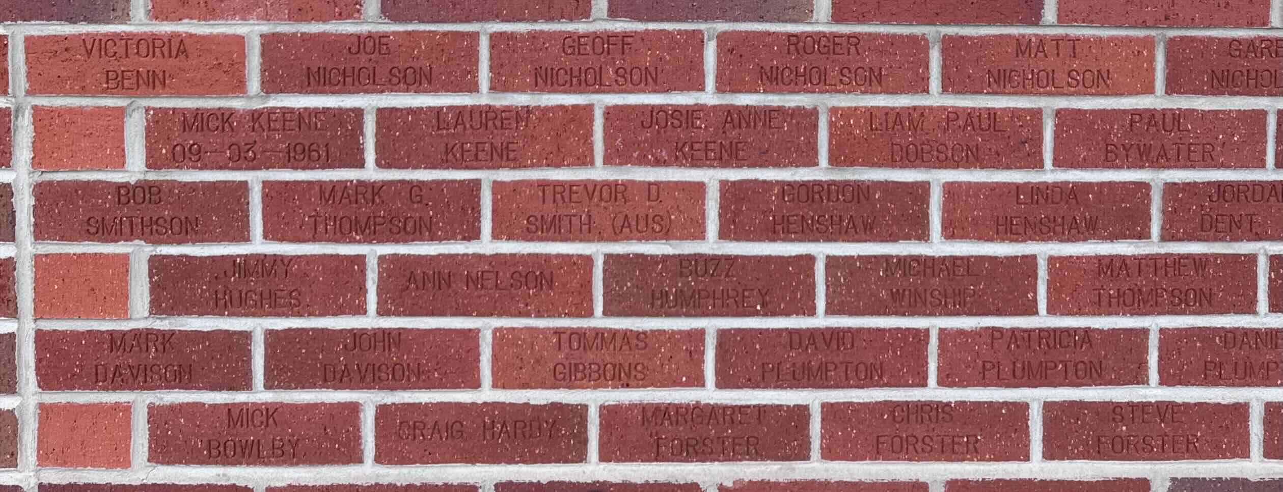 Image of brick for TREVOR D. SMITH (AUS)