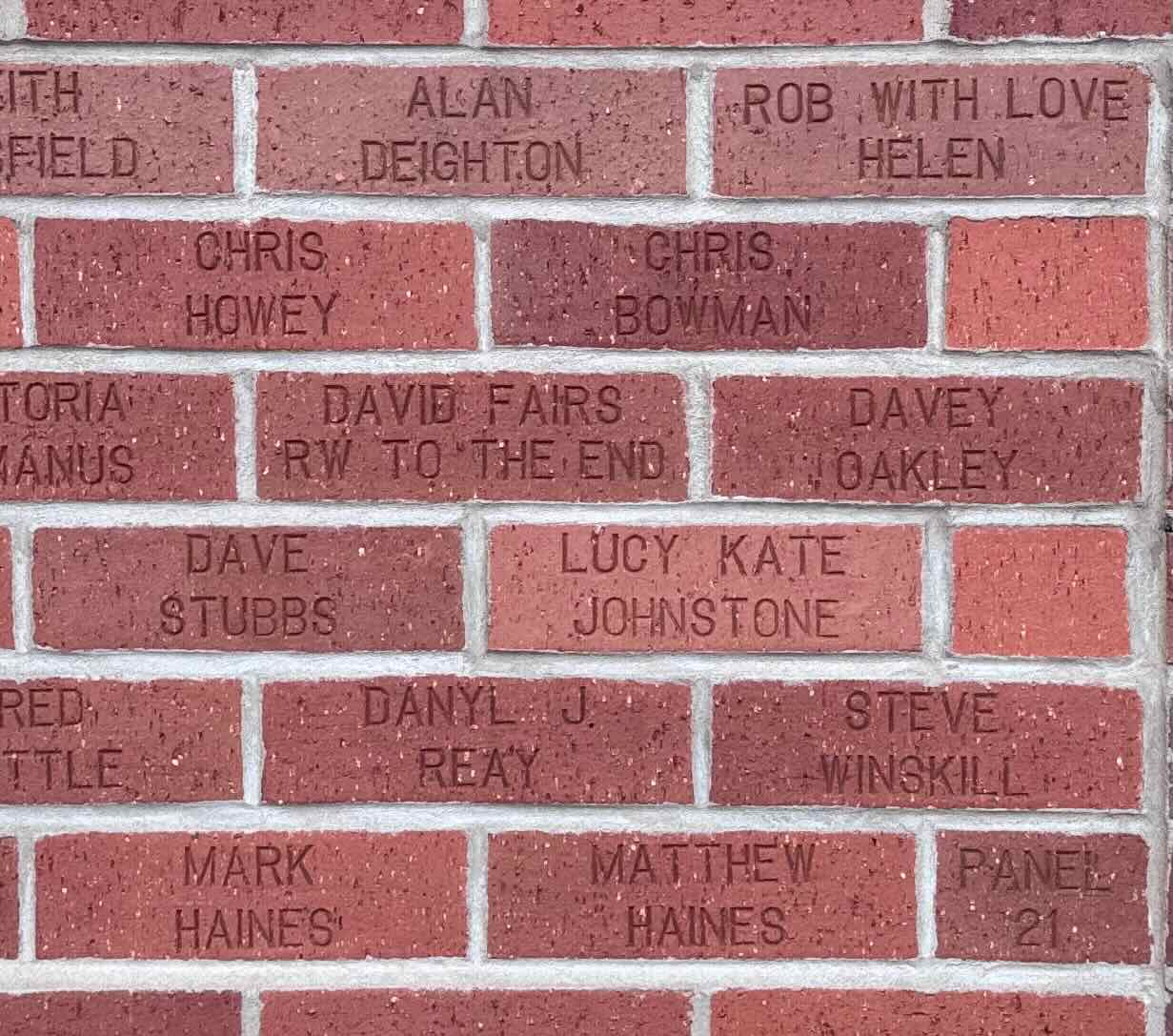 Image of brick for STEVE WINSKILL