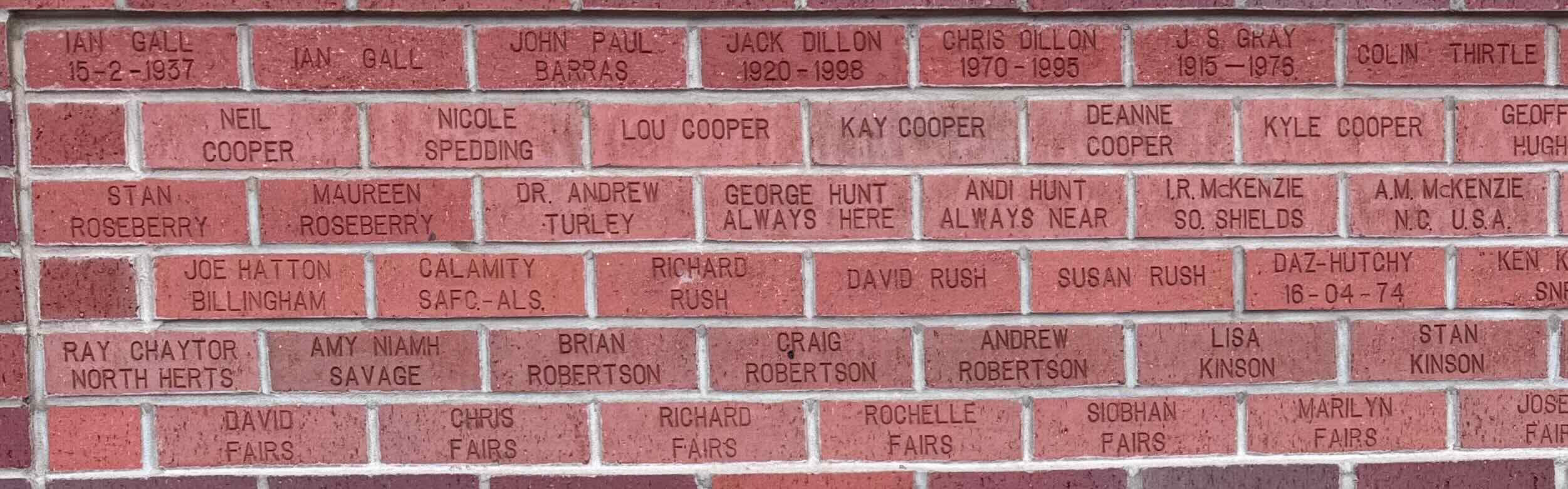 Image of brick for IAN GALL