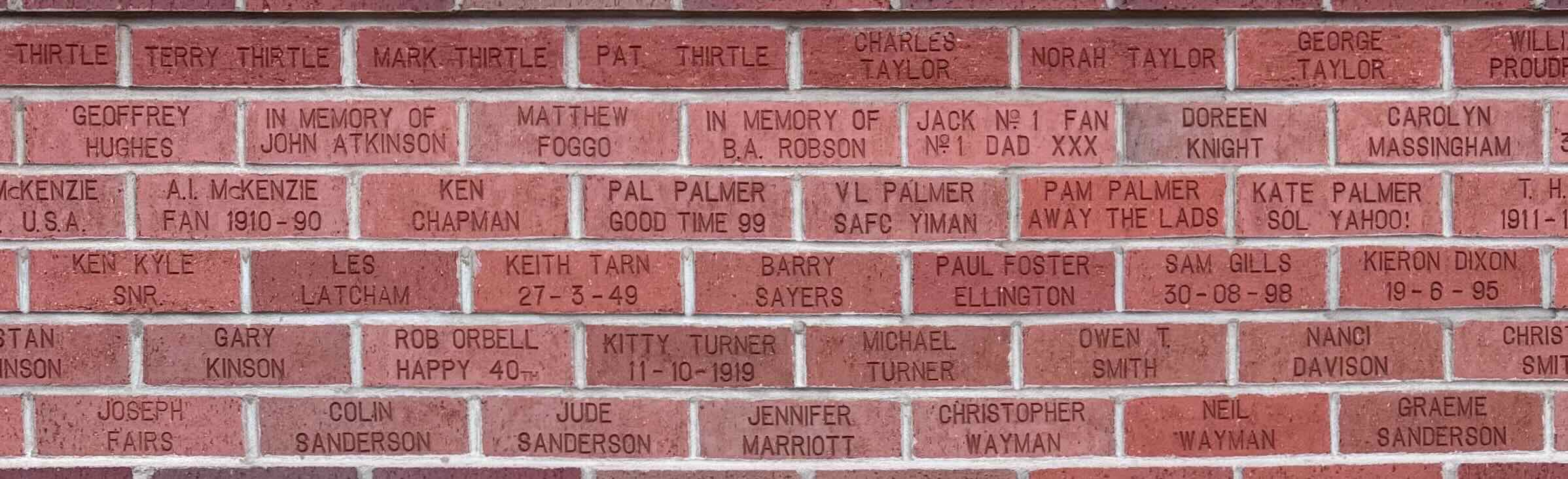 Image of brick for GEORGE TAYLOR
