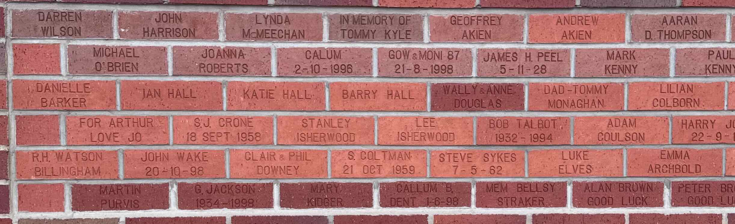 Image of brick for ADAM COULSON