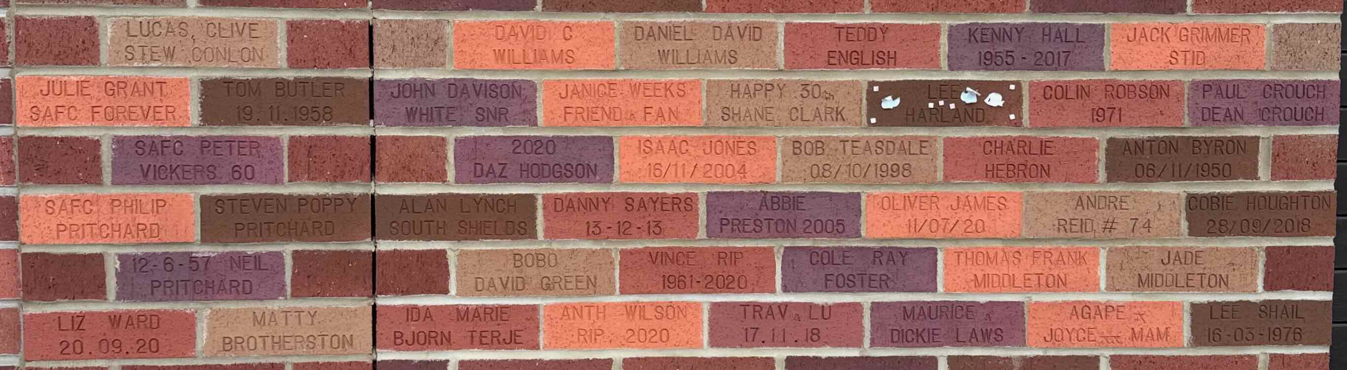 Image of brick for SAFC PHILIP PRITCHARD