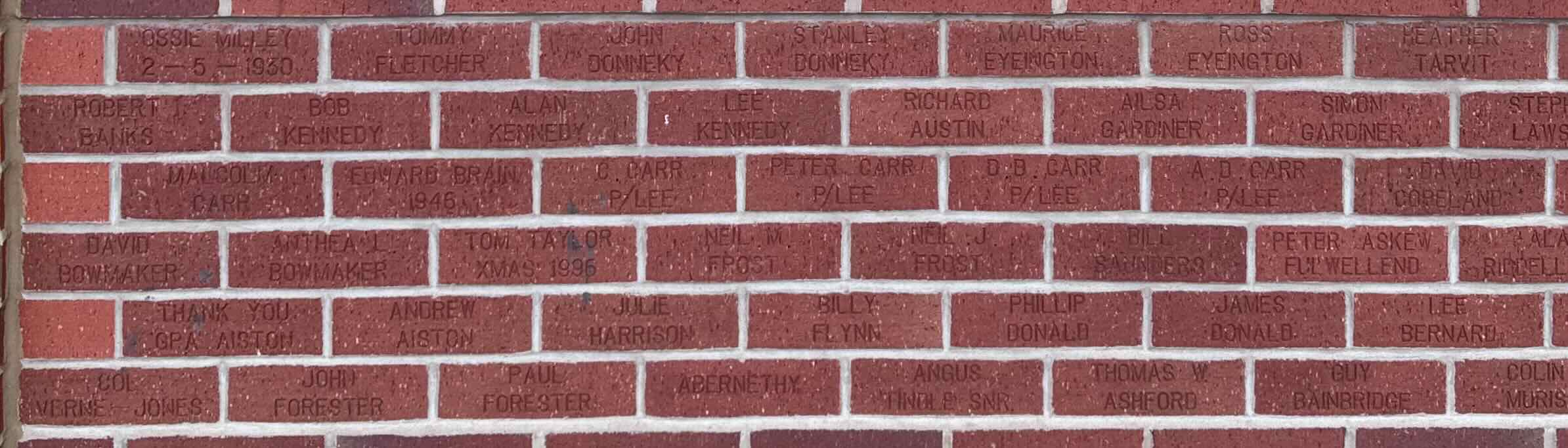 Image of brick for TOM TAYLOR XMAS 1995