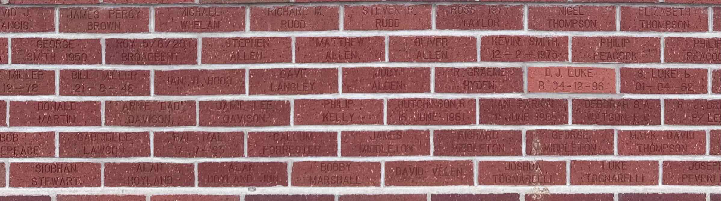 Image of brick for RICHARD M. RUDD