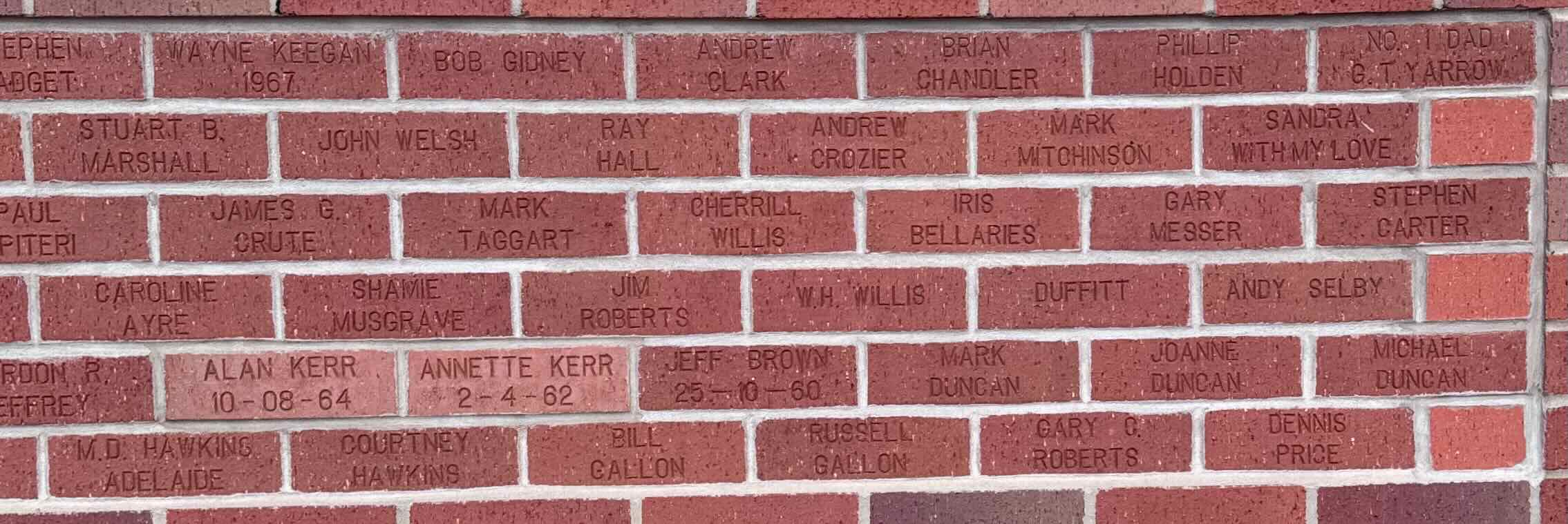Image of brick for STUART B. MARSHALL