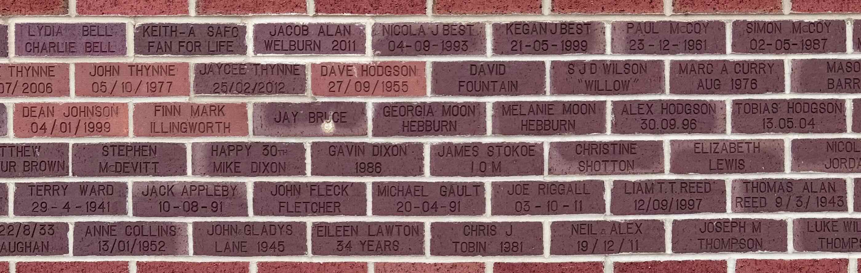 Image of brick for ELIZABETH LEWIS