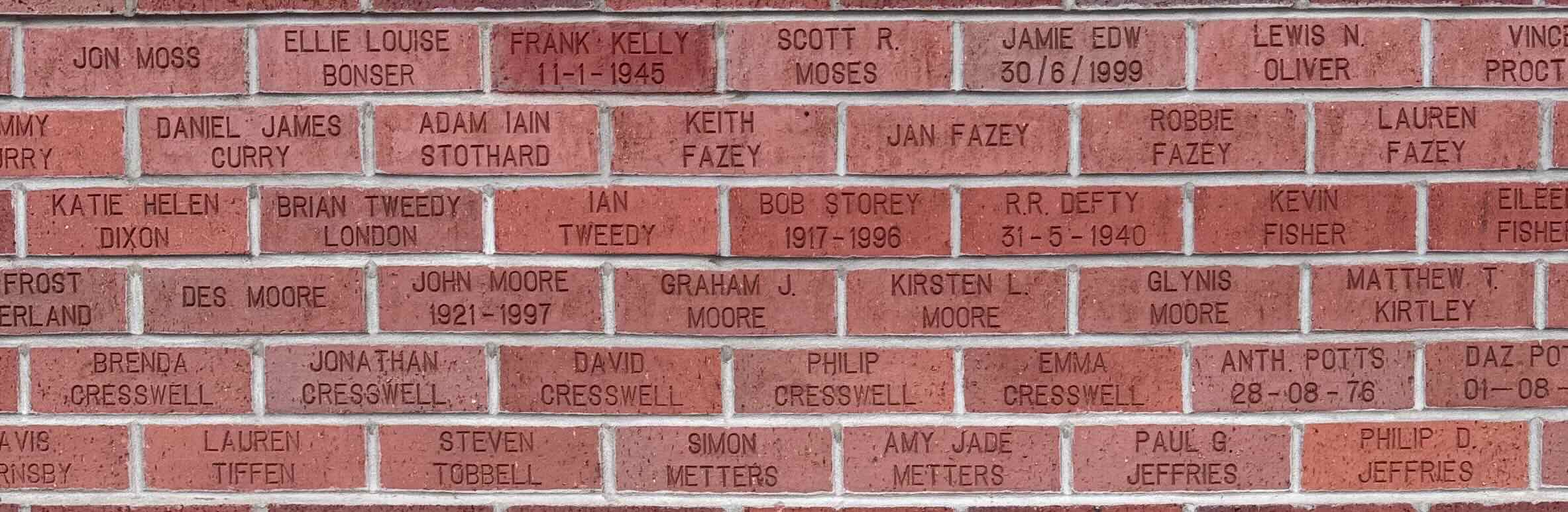 Image of brick for KEITH FAZEY