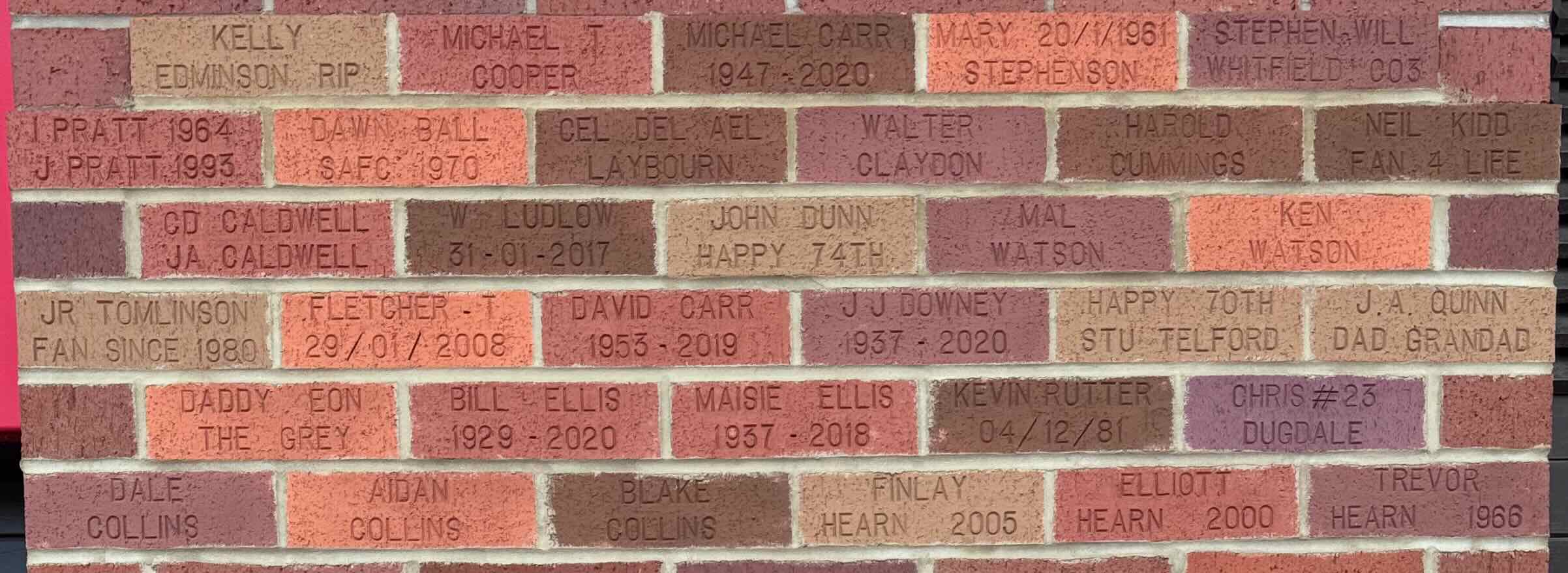 Image of brick for NEIL KIDD FAN 4 LIFE
