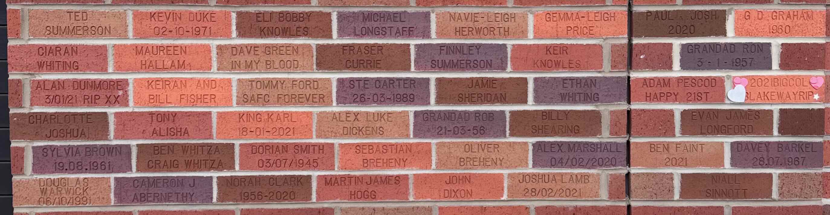 Image of brick for TED SUMMERSON