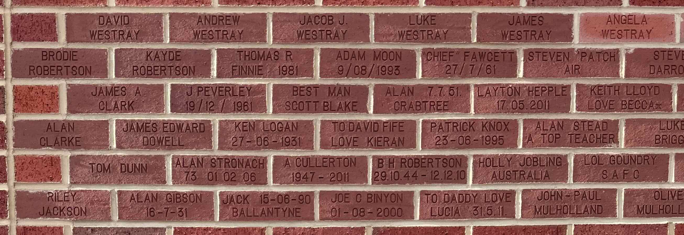 Image of brick for 'CHIEF' FAWCETT 27/7/61