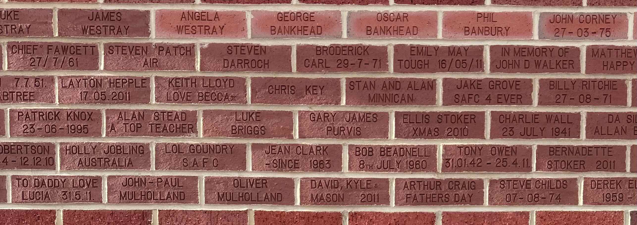 Image of brick for EMILY MAY TOUGH 16/05/11