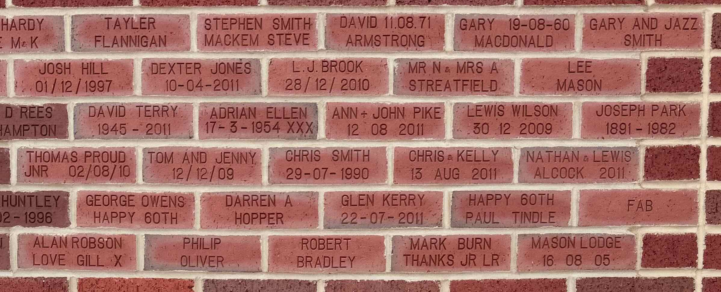 Image of brick for JOSH HILL 01/12/1997