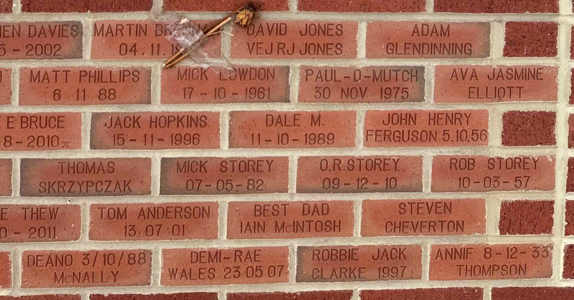 Image of brick for DAVID JONES VEJ RJ JONES