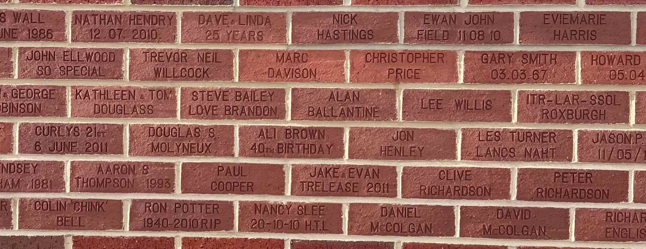 Image of brick for NICK HASTINGS