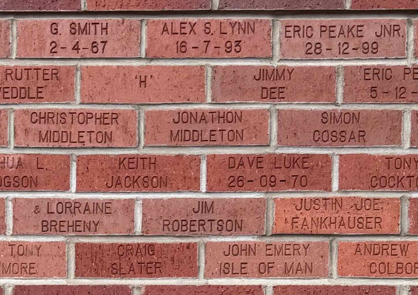 Image of brick for CHRISTOPHER MIDDLETON