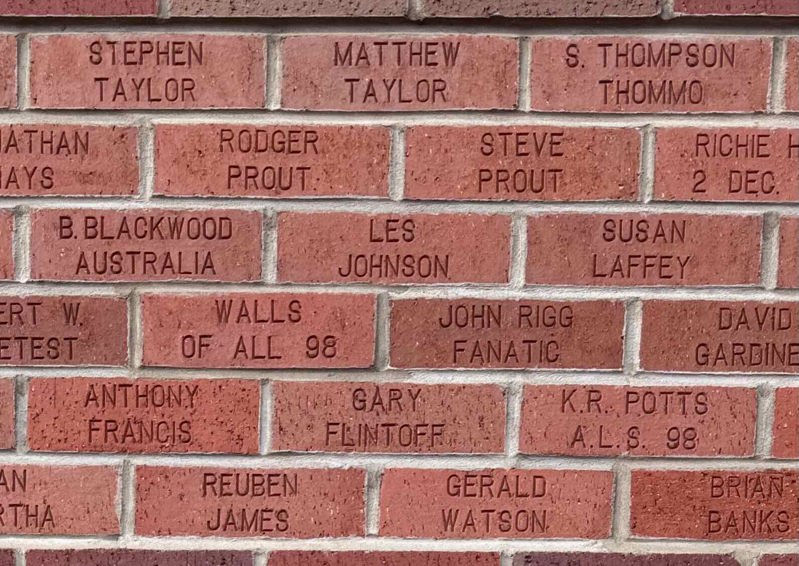Image of brick for REUBEN JAMES