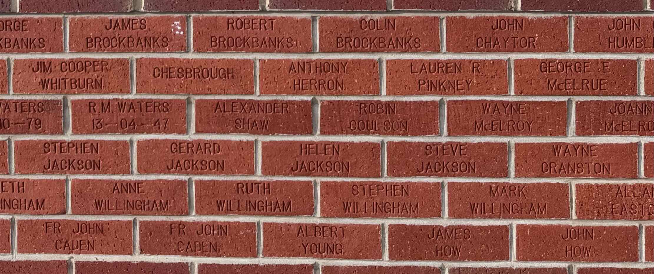 Image of brick for JAMES BROCKBANKS