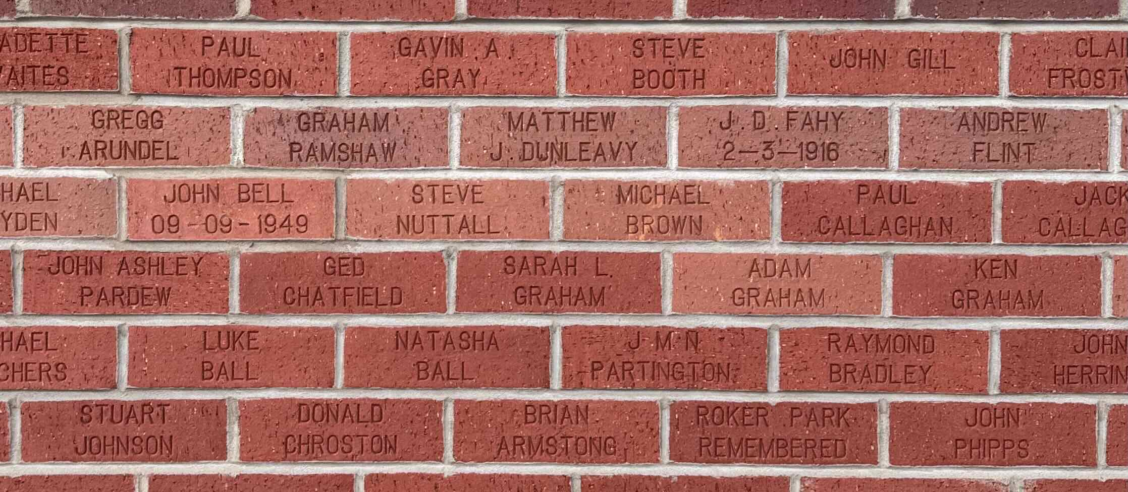 Image of brick for PAUL THOMPSON