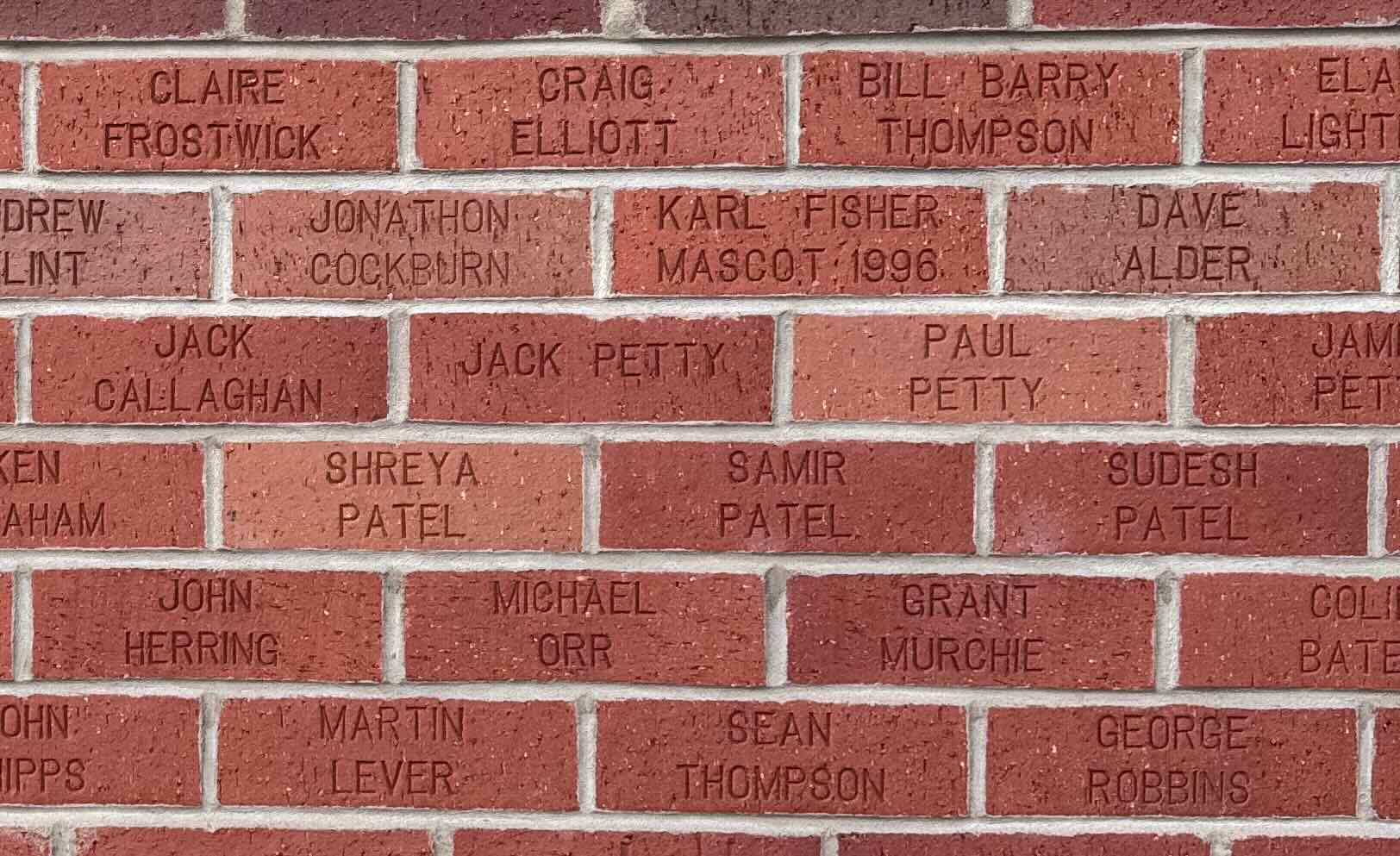 Image of brick for BILL BARRY THOMPSON
