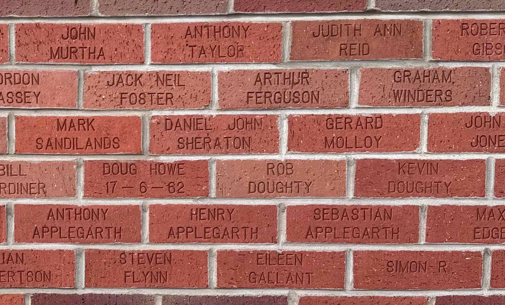 Image of brick for JACK NEIL FOSTER