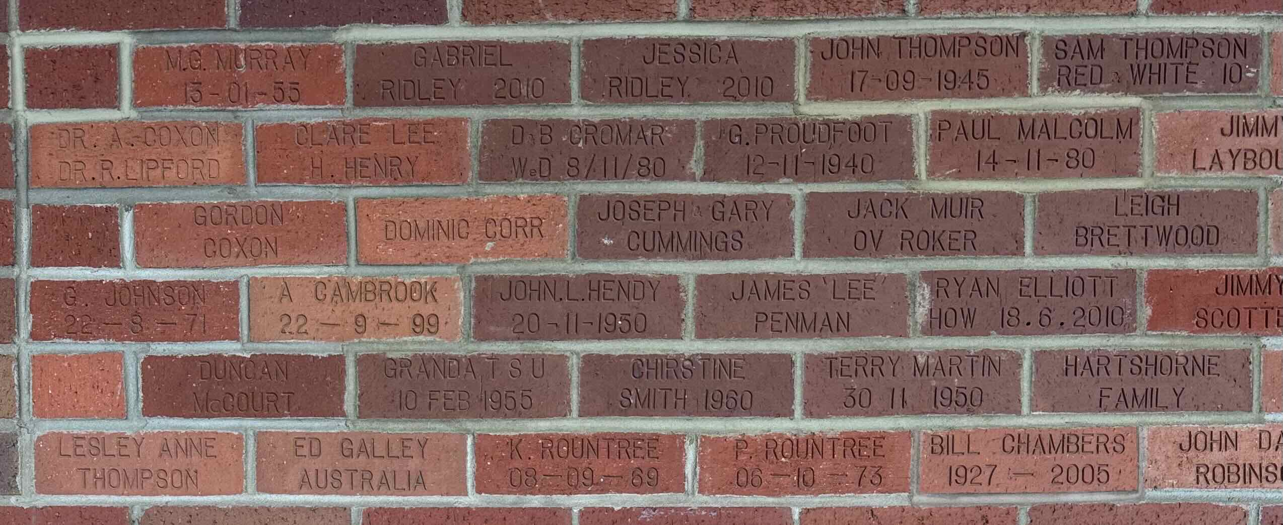 Image of brick for JAMES 'LEE' PENMAN