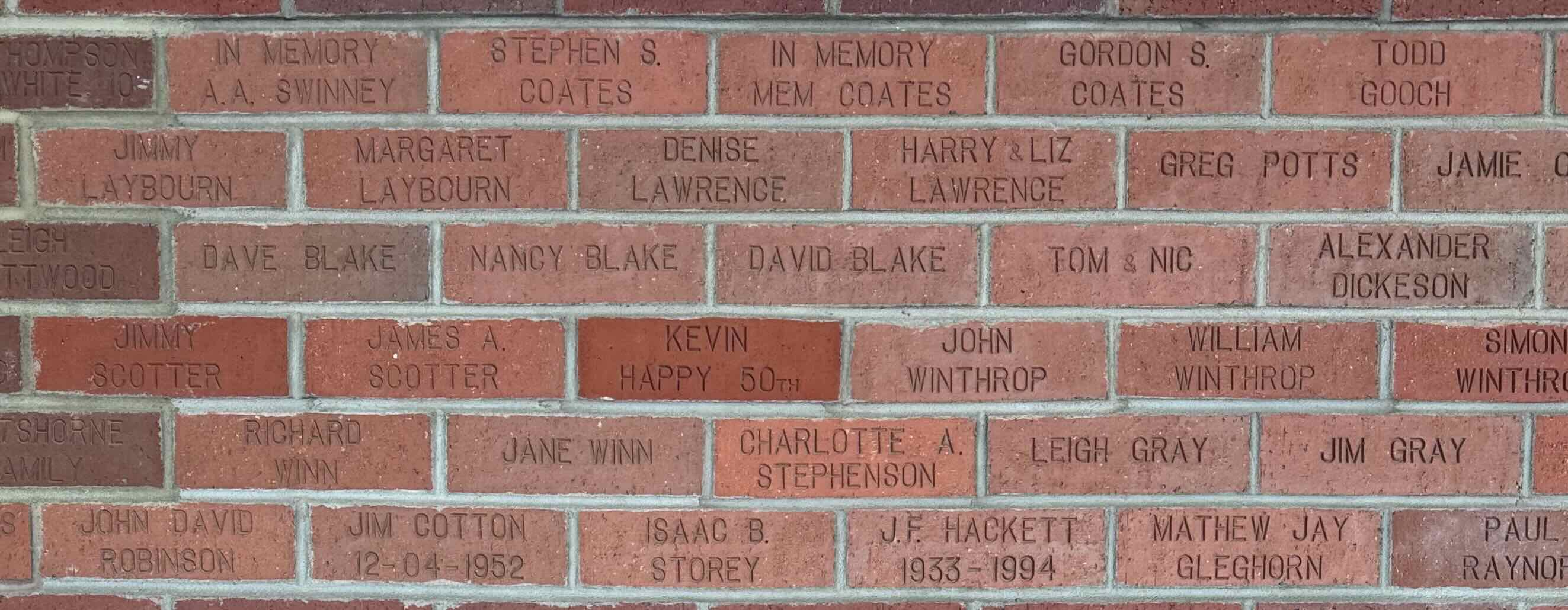 Image of brick for JIM GRAY