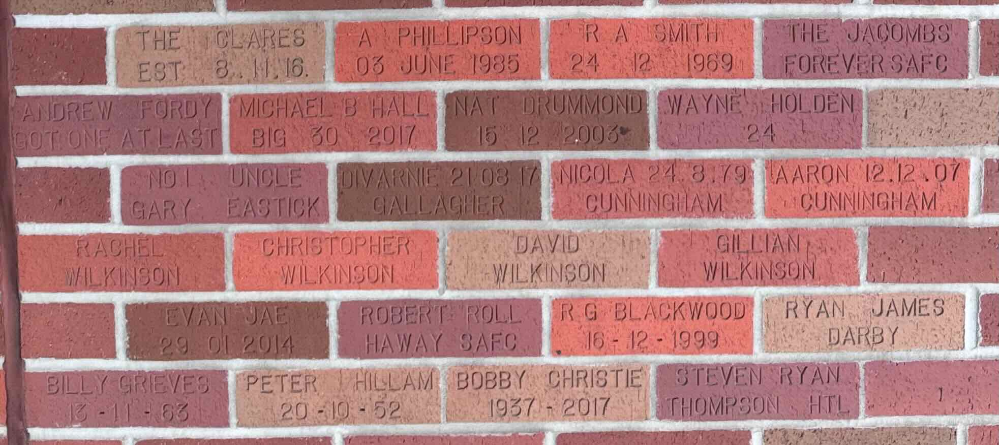 Image of brick for RACHEL WILKINSON
